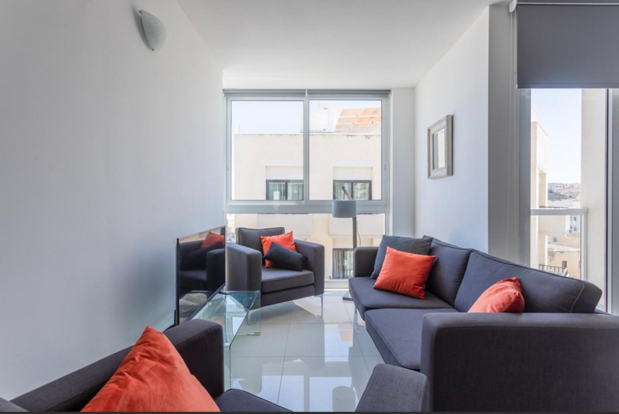 Saint Julian - Lovely Apartment With Terrace - Cityapartmentstay Saint Julian's Luaran gambar